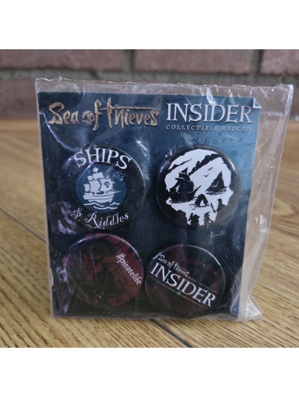 PROMO: Sea of Thieves Insider Collectible Badge Set Xbox E3 Exclusive Microsoft